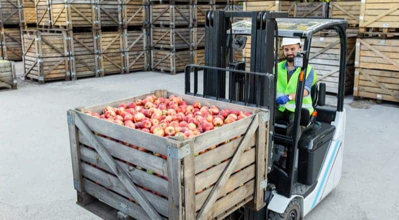 El transporte es vital en la cadena de suministro alimentaria.