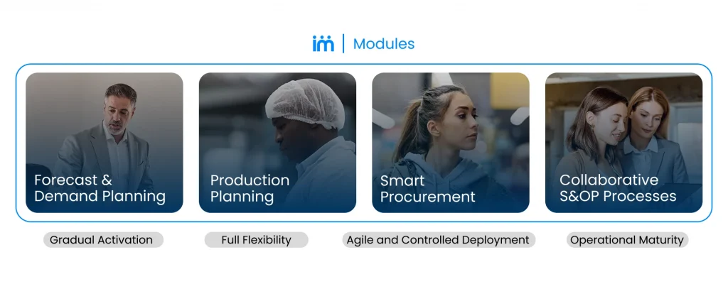 Key areas in SCM automation.