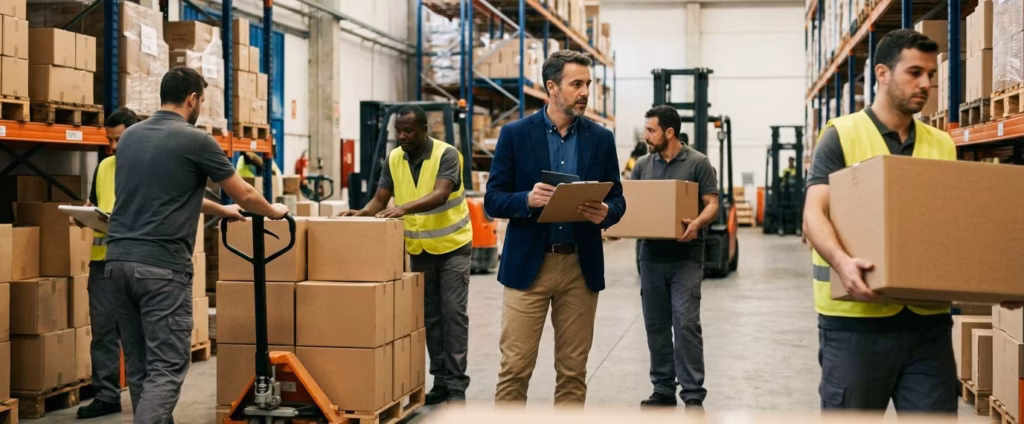 Warehouse stock-taking and analysis of the causes of overstock.