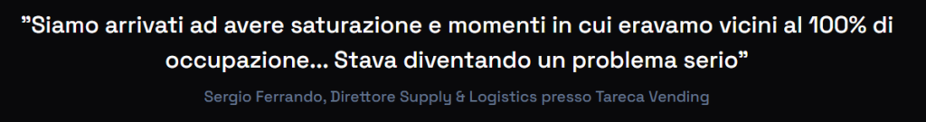 Caso di successo: Tareca.