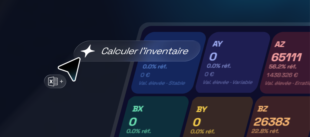 Calculateur ABC-XYZ des stocks : classez vos SKUs