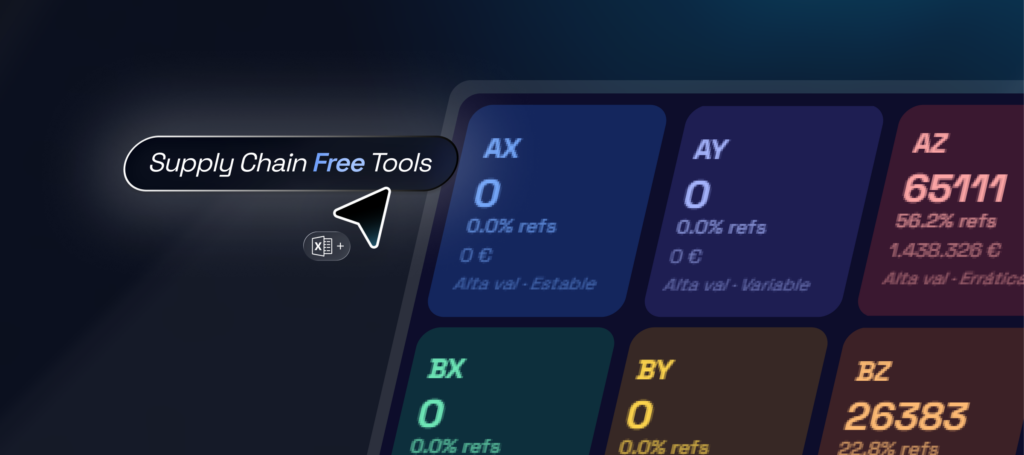Calculadora ABC-XYZ de Inventario: clasifica tus referencias