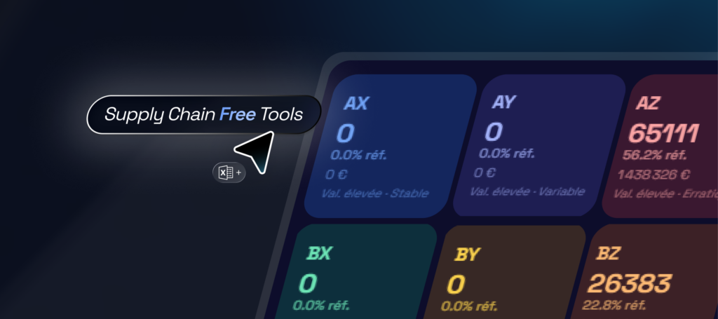 Calculateur ABC-XYZ des stocks : classez vos SKUs