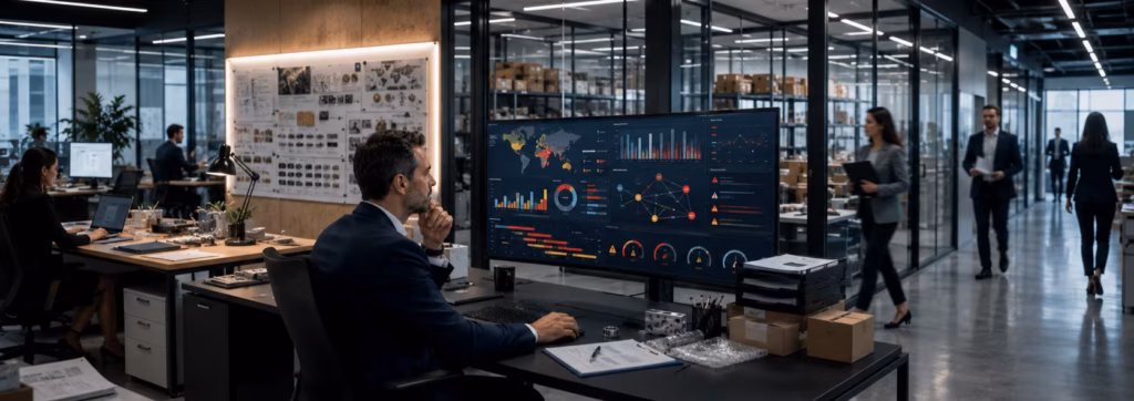 Operational stress testing in supply chain to assess critical suppliers and uncertain lead times in purchasing and procurement.