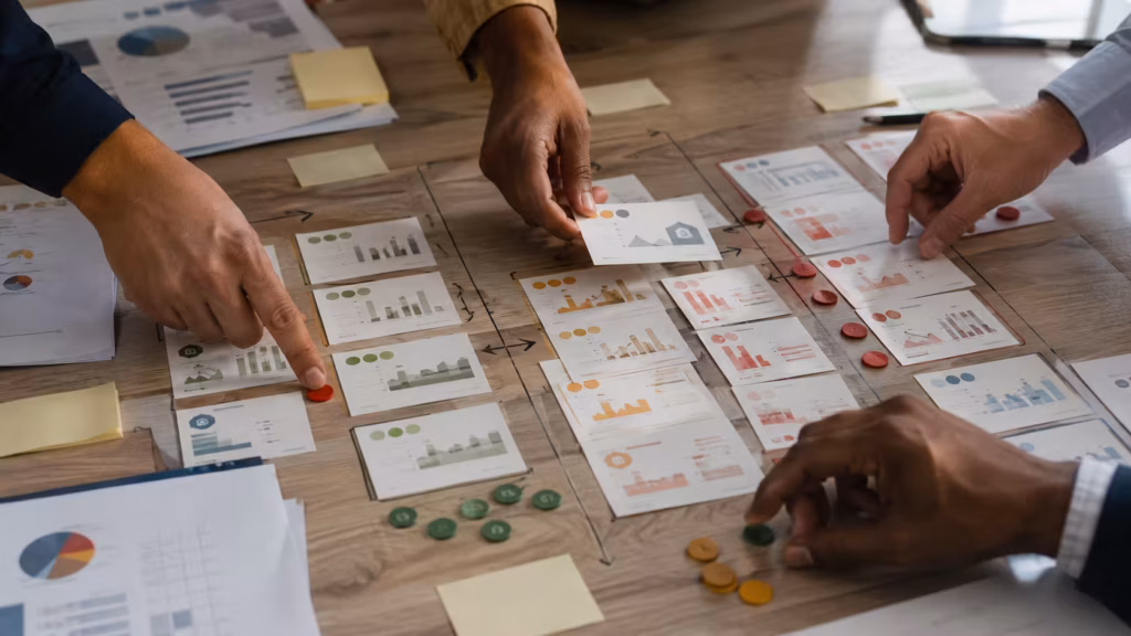 KPI fournisseurs dans un scorecard évaluant l’OTIF, les délais, les coûts et les risques.